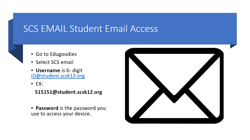 SCS Student Email